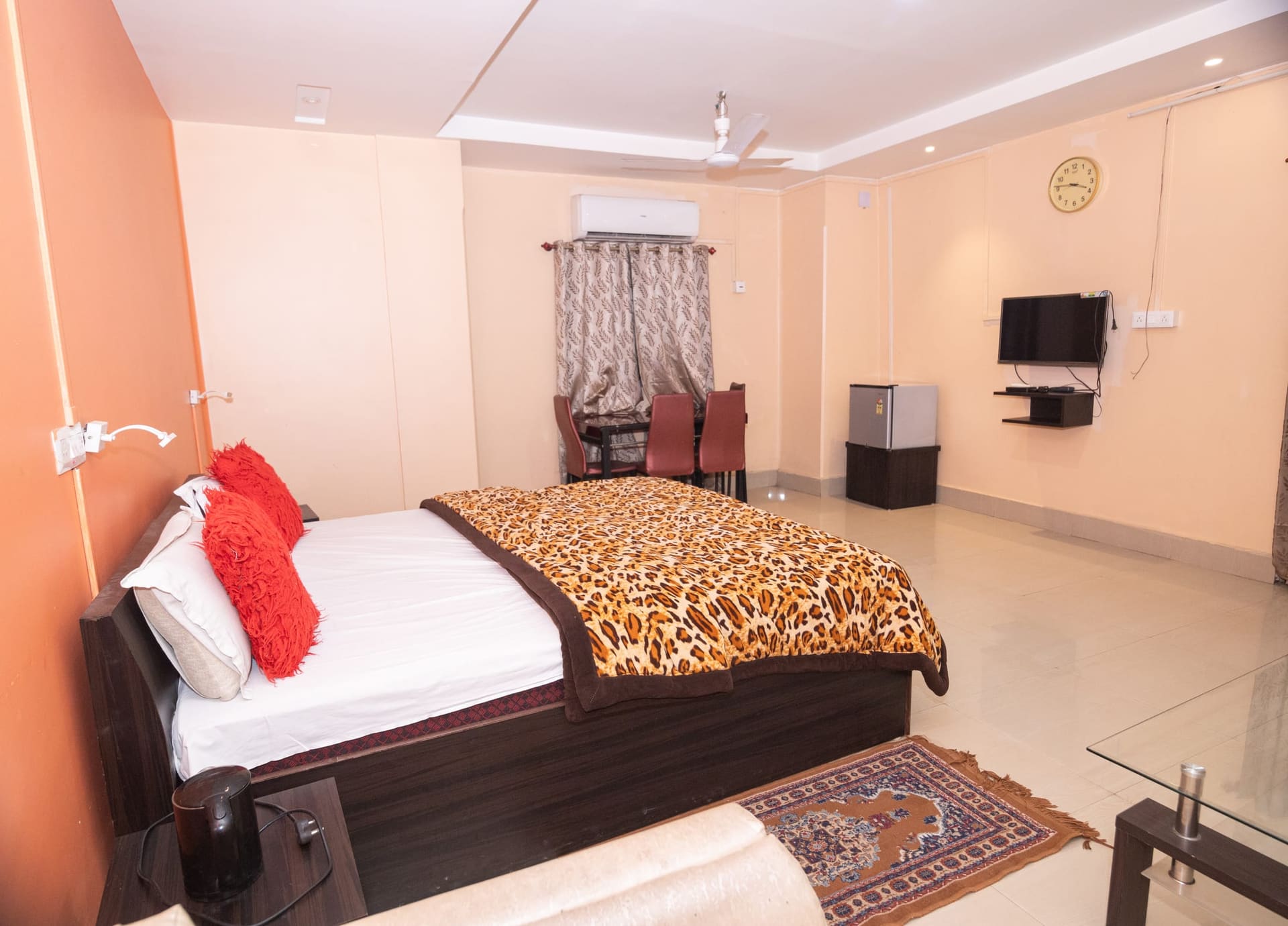 AC VIP Room interior at Hotel Ellora hotel in Silchar
